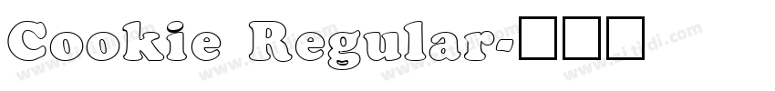 Cookie Regular字体转换